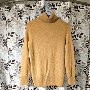 Saks Fifth Avenue Cashmere Camel Turtleneck Sweater